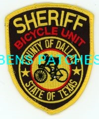 TEXAS,A,DALLAS COUNTY POLICE BICYCLE UNIT 2